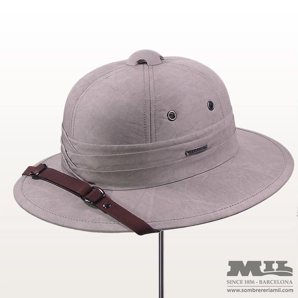 stetson fahrradhelm Stetson Explorer Salacot Hat, perfect for summer and travel – Sombrerería Mil