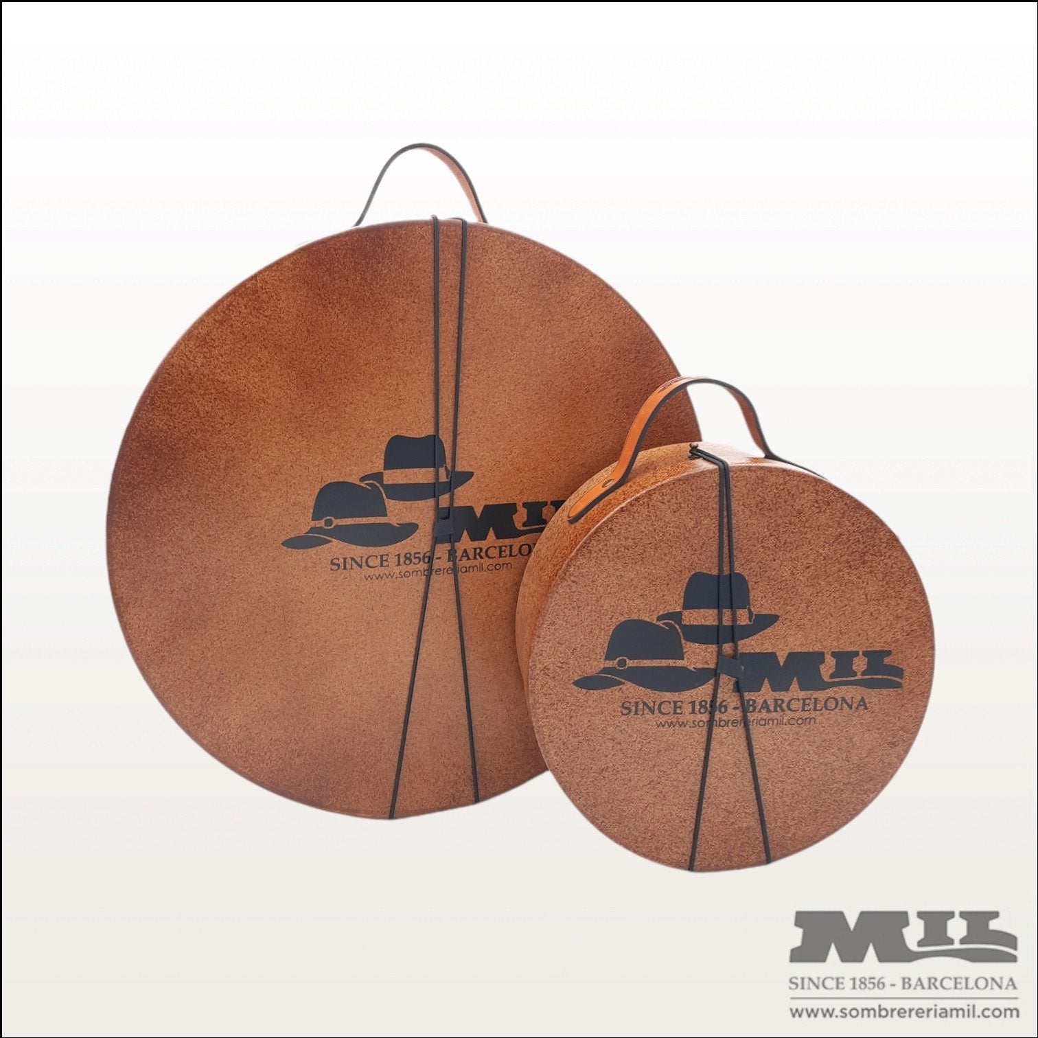 Sombrerera de viaje para gorras 25x10cm