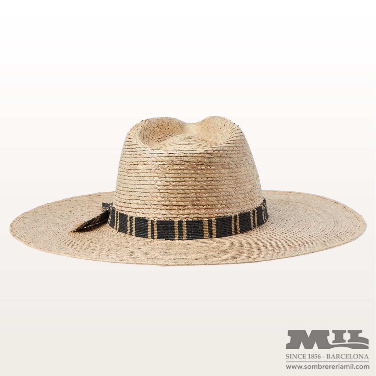 Leigh Straw Fedora Hat | Brixton