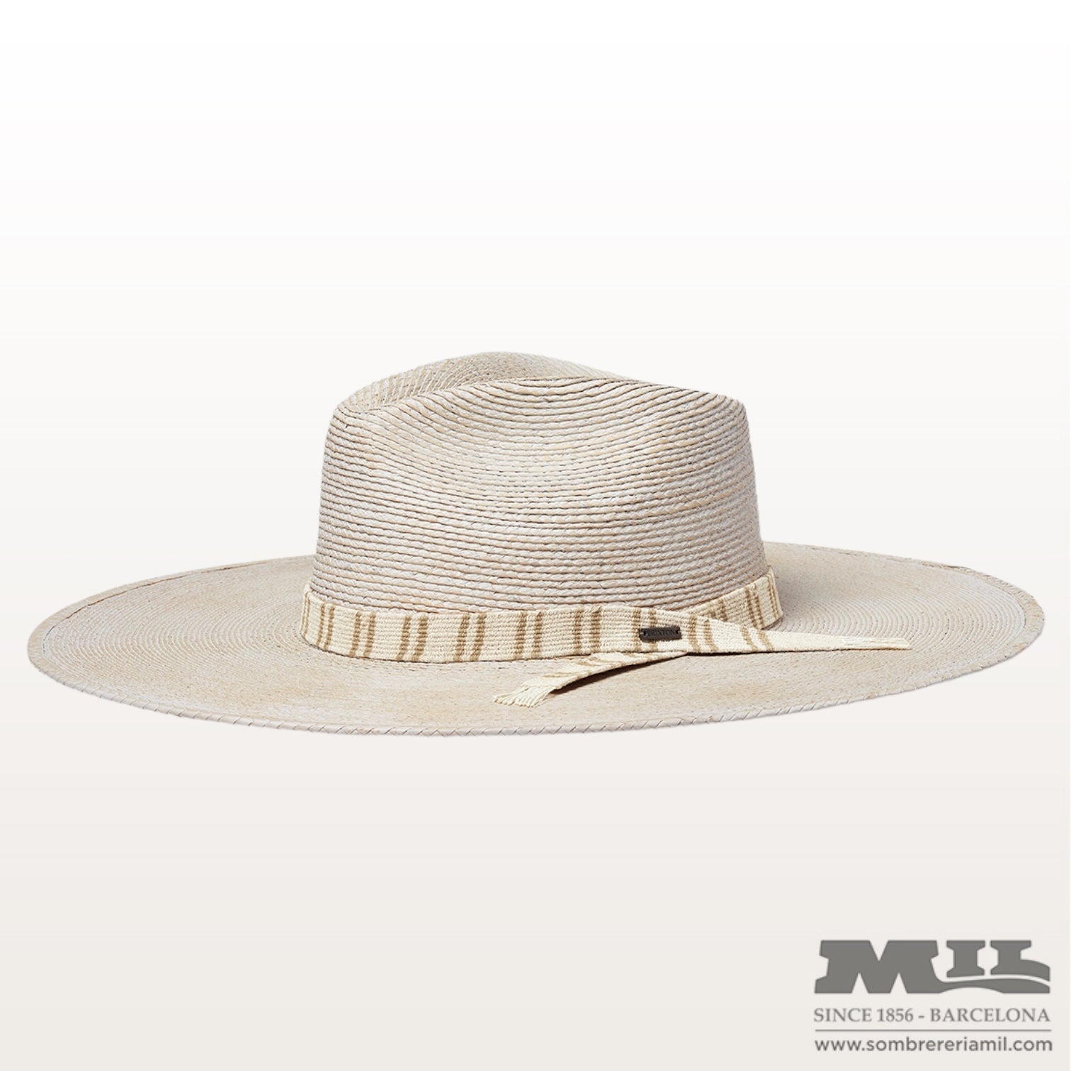 Leigh Straw Fedora Hat | Brixton