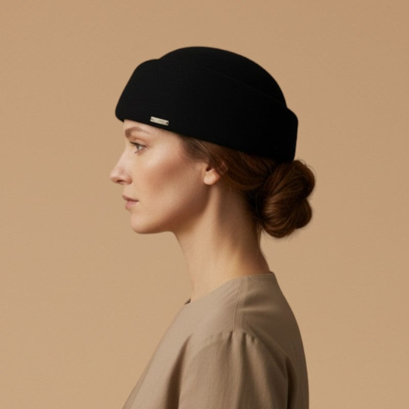 Pillbox Wool Felt Cap | Seeberger