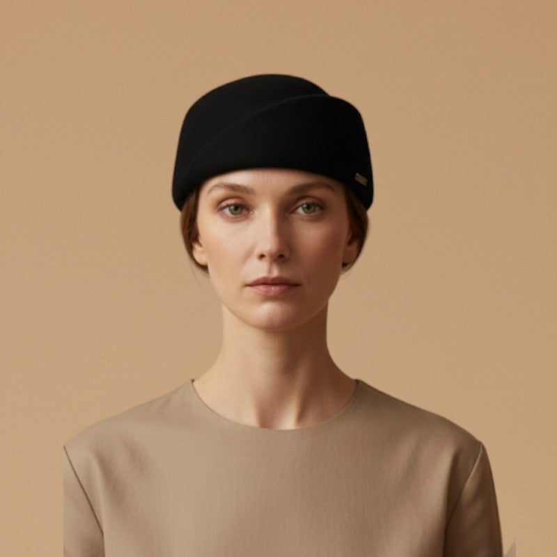 Pillbox Wool Felt Cap | Seeberger