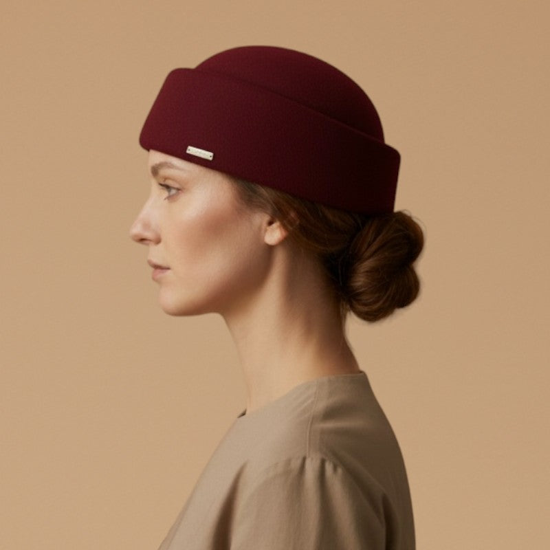 Pillbox Wool Felt Cap | Seeberger