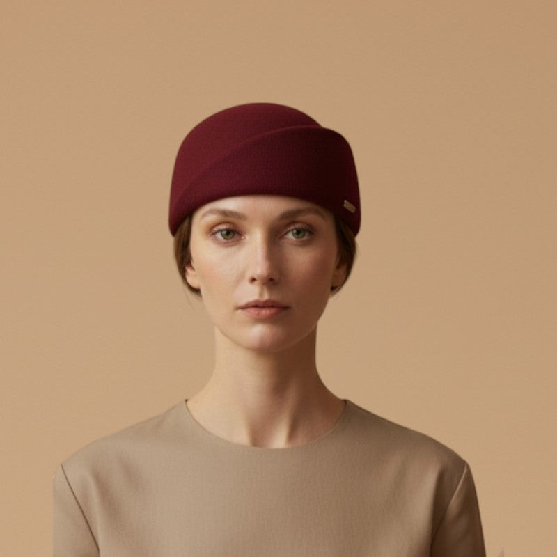 Pillbox Wool Felt Cap | Seeberger
