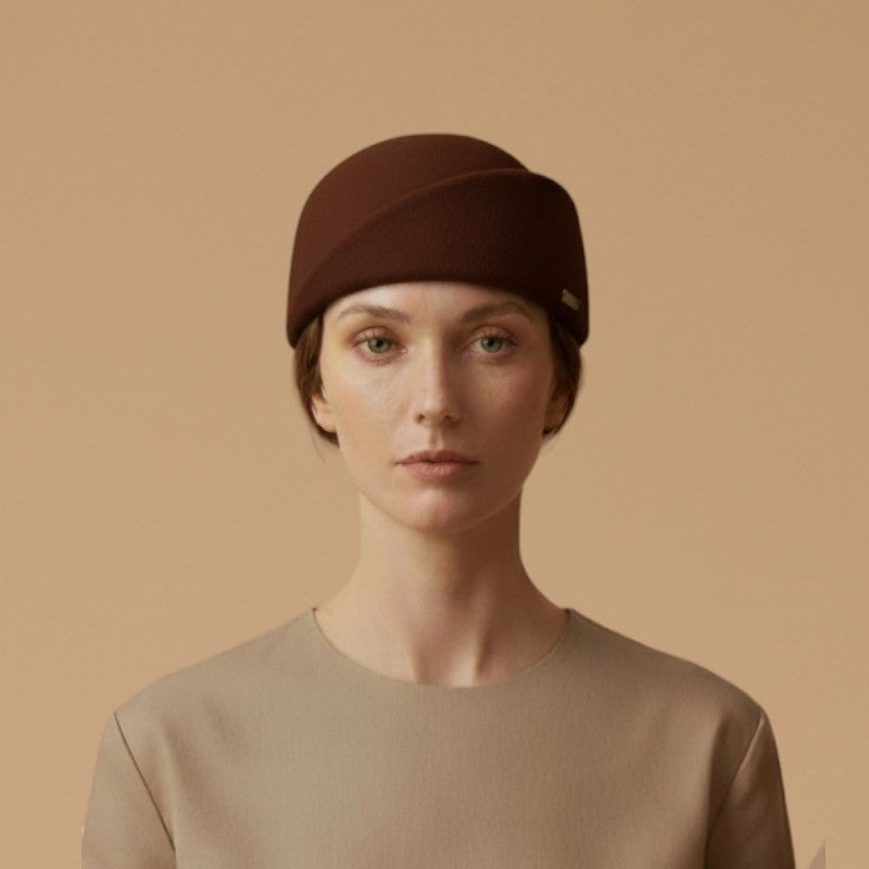 Pillbox Wool Felt Cap | Seeberger