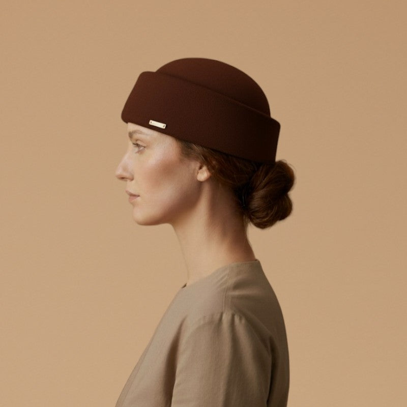 Pillbox Wool Felt Cap | Seeberger