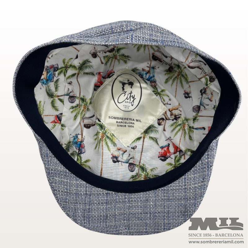 Multi-fabric cap | City