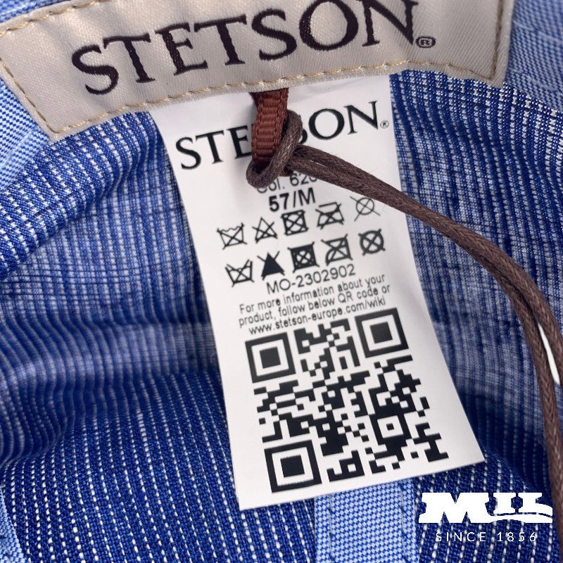 Hatteras Linen Stripe Cap | Stetson