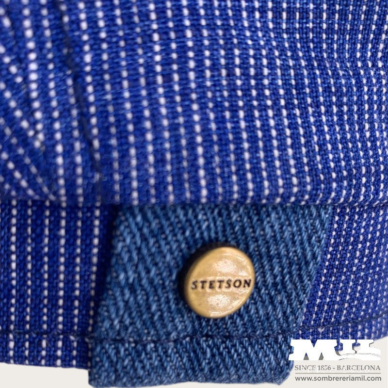 Hatteras Linen Stripe Cap | Stetson
