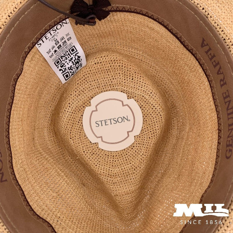 Barret Fedora Raffia | Stetson