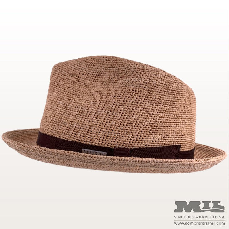 Barret Fedora Raffia | Stetson