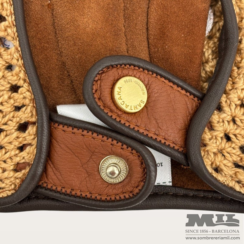 Guantes Mitones de Conducir para Hombre | Santacana