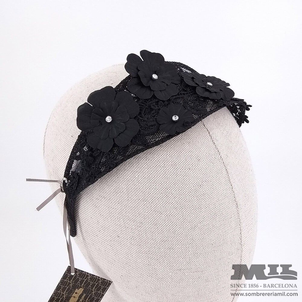 Tocado para boda Crown