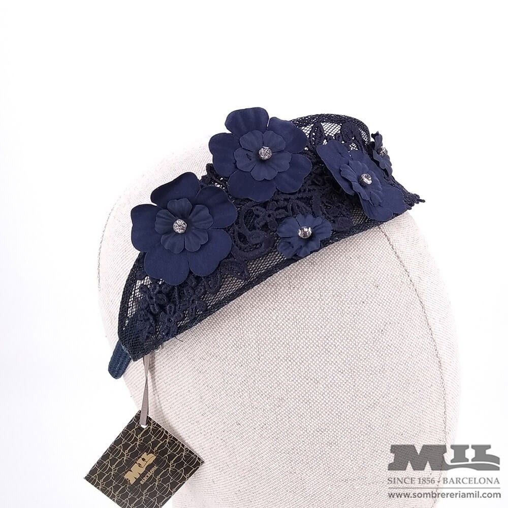 Tocado para boda Crown