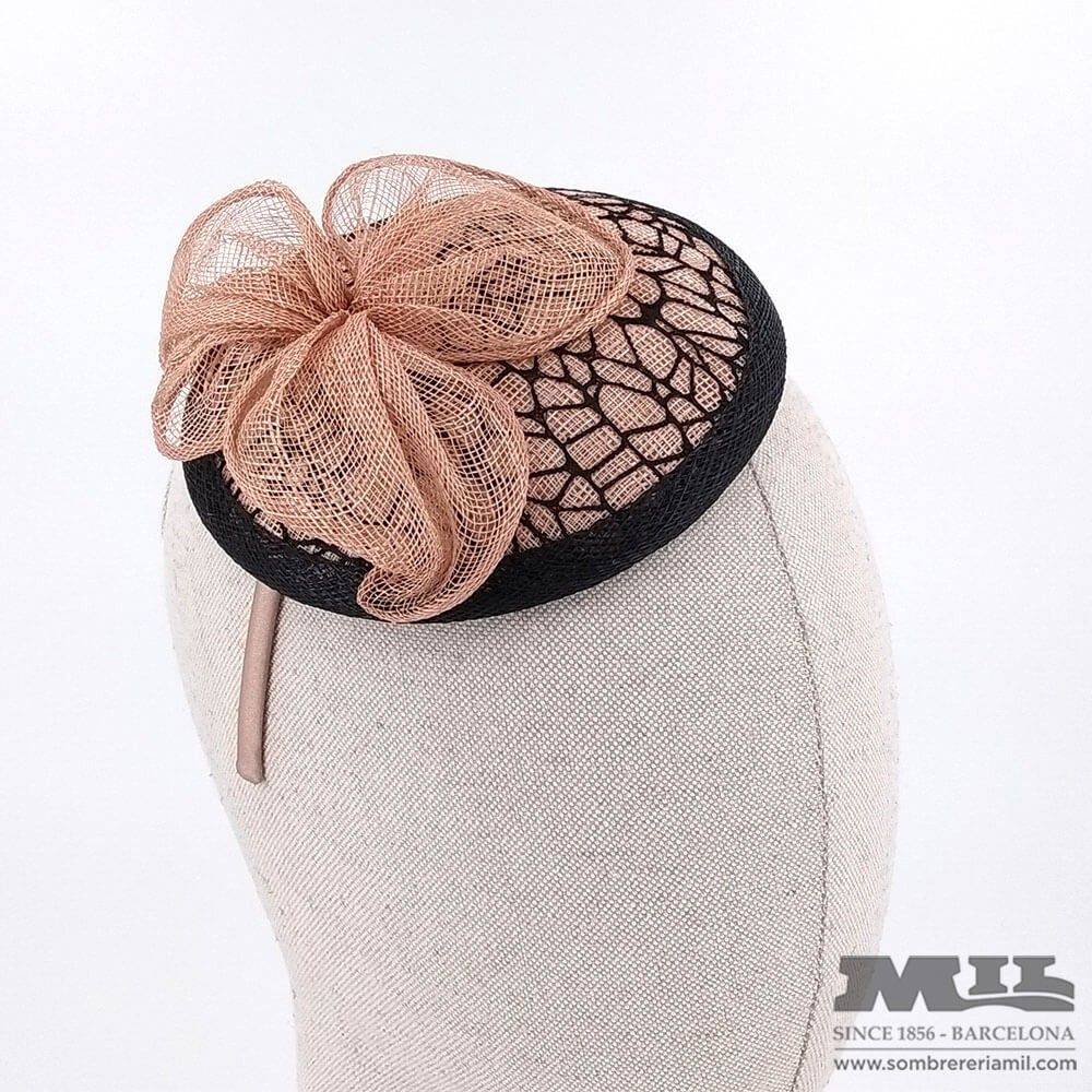 Tocado para boda Spiderweb