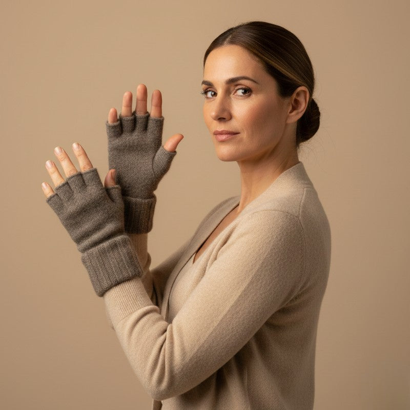 Guantes Mitones de lana | Santacana