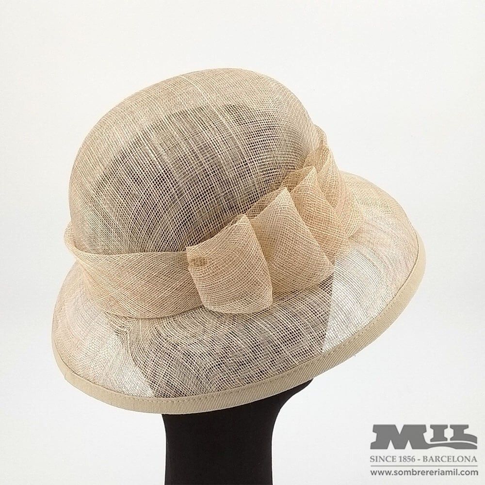 Sombrero para boda Cloché
