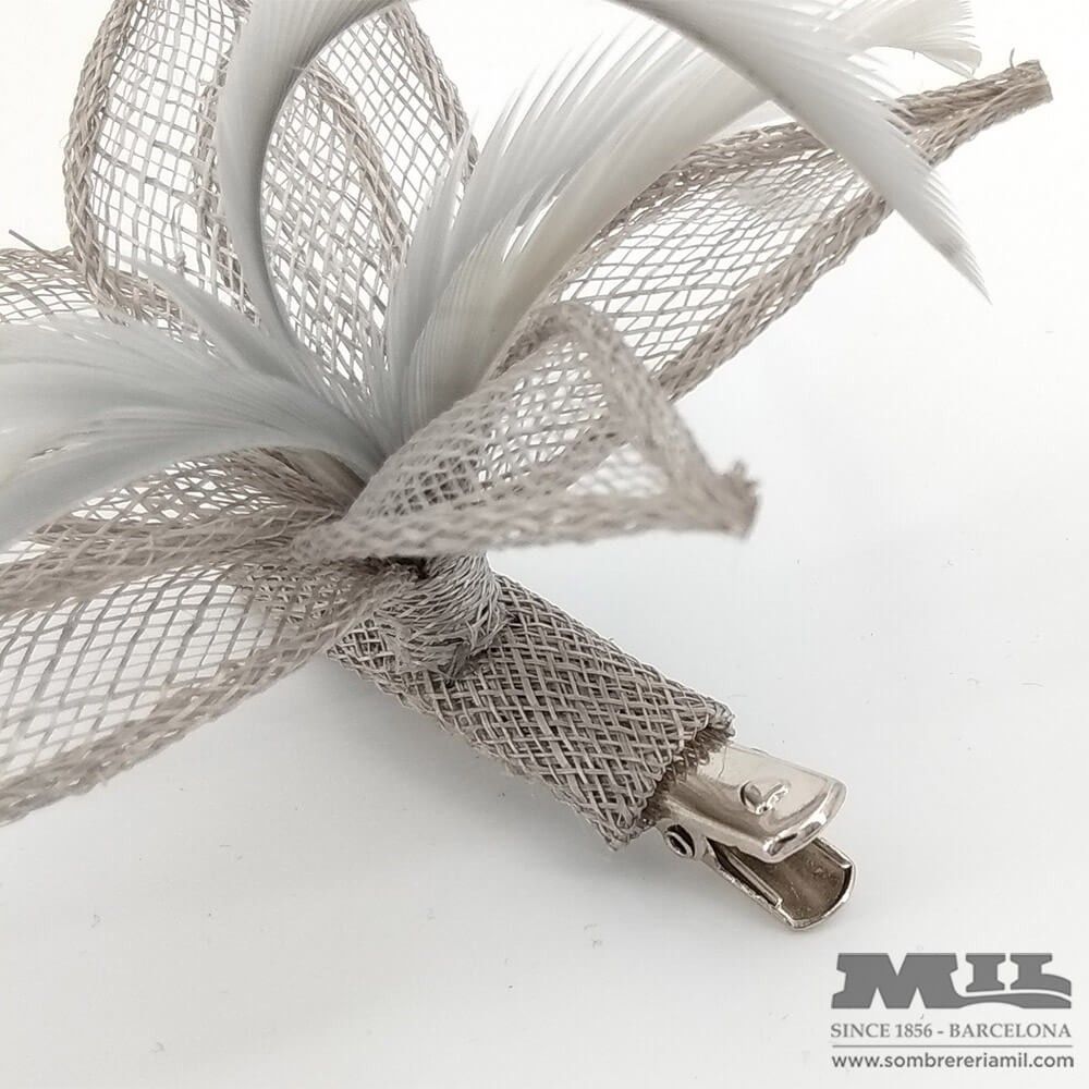 Tocado para boda Flor De Lis