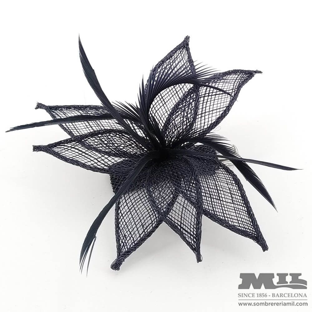 Tocado para boda Flor De Lis