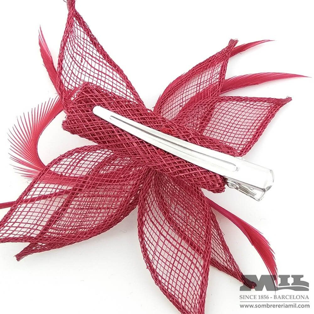 Tocado para boda Flor De Lis