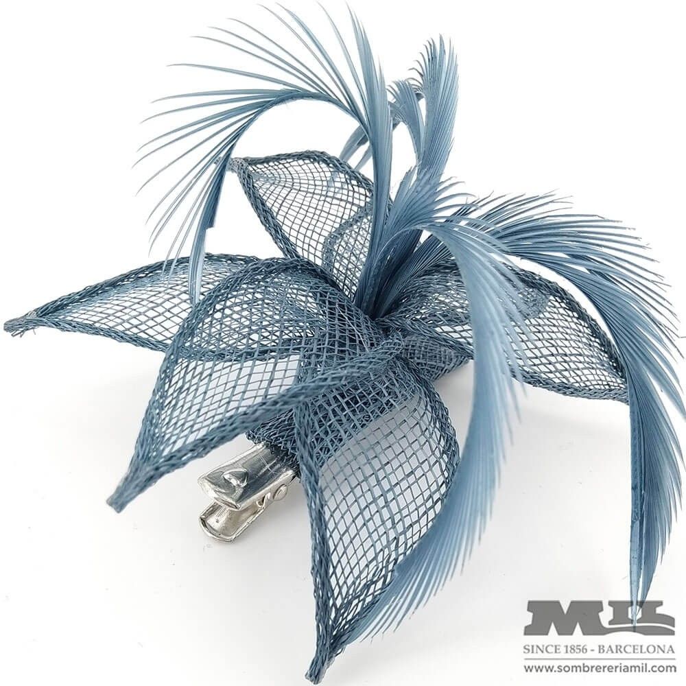 Tocado para boda Flor De Lis