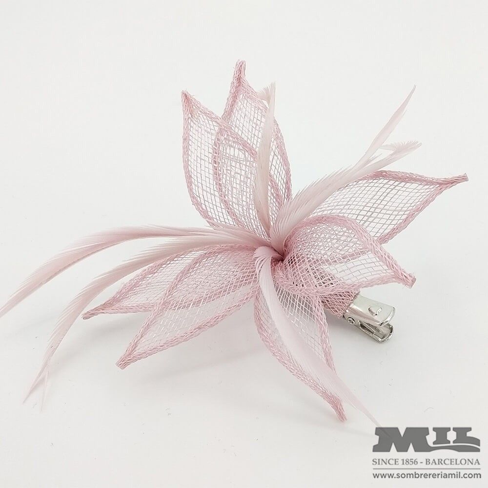 Tocado para boda Flor De Lis