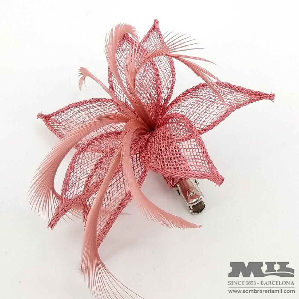 Tocado para boda Flor De Lis