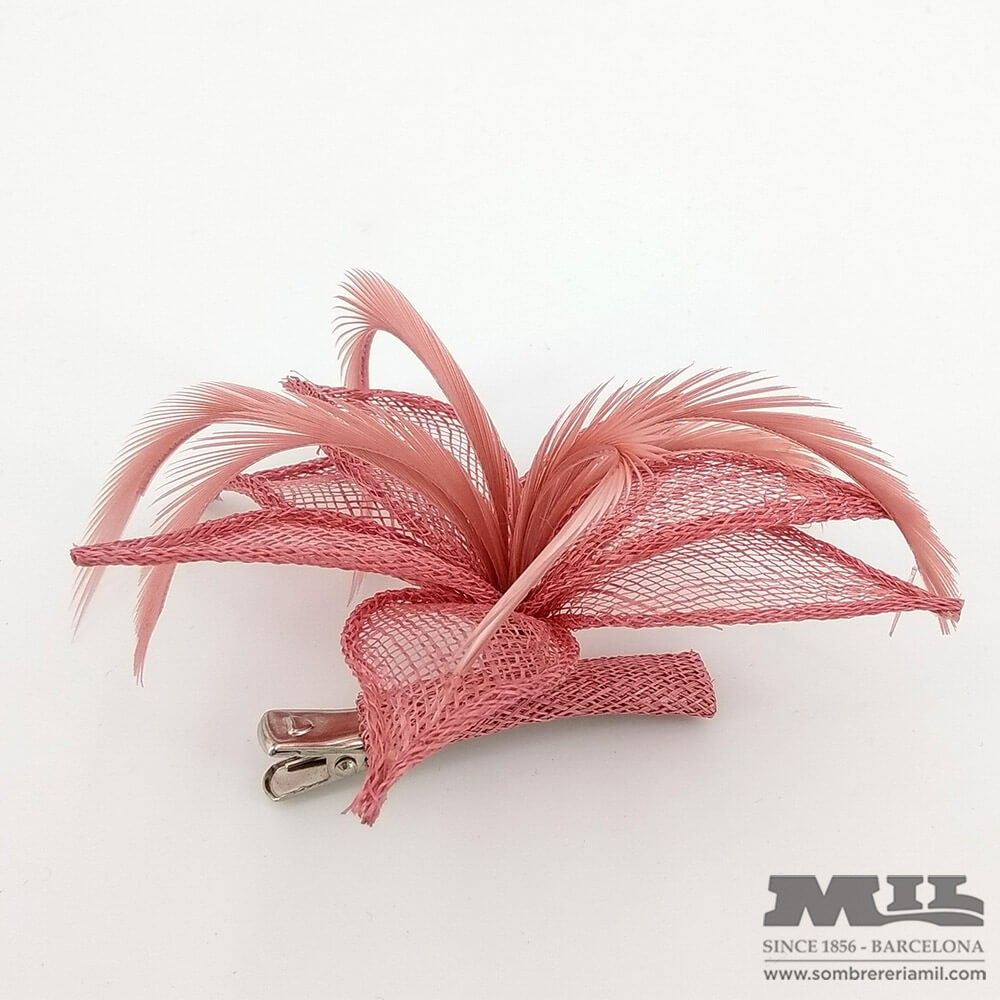Tocado para boda Flor De Lis