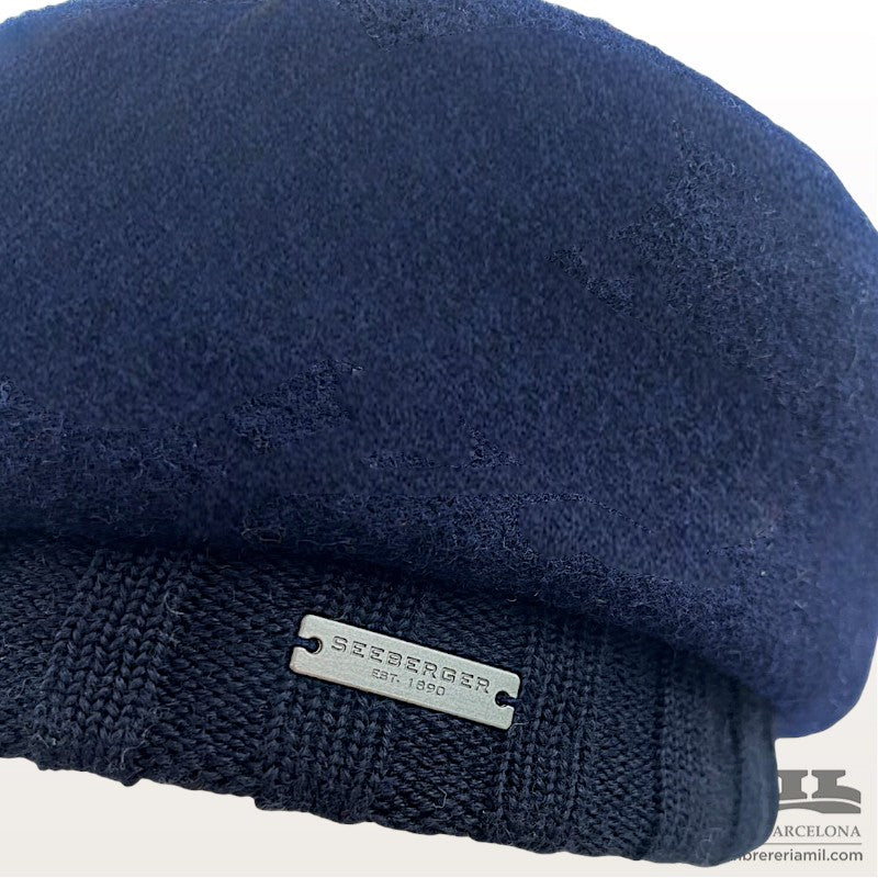 Boiled Wool Beret | Seeberger