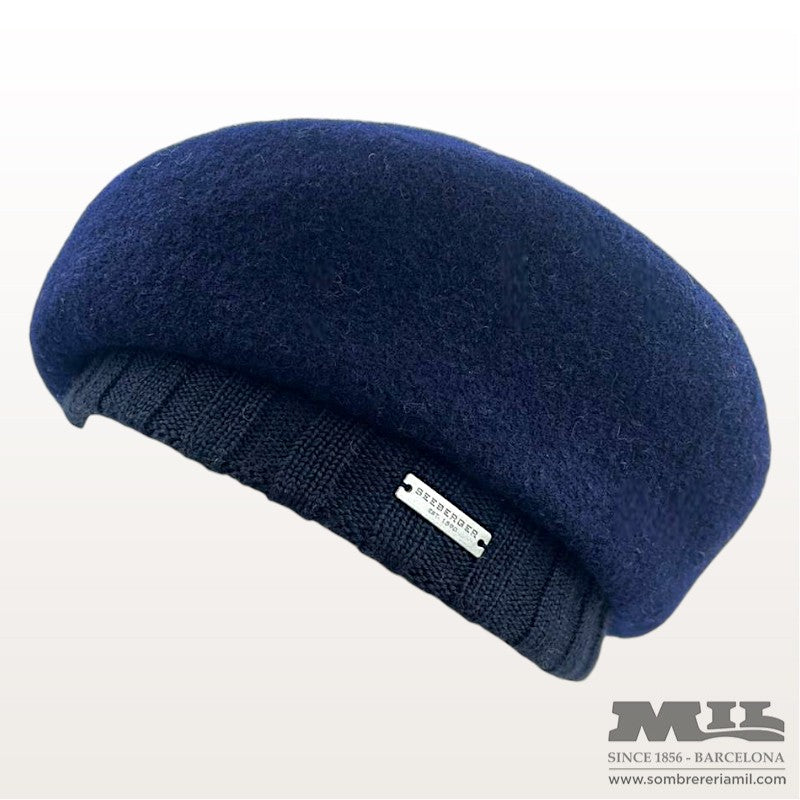 Boiled Wool Beret | Seeberger