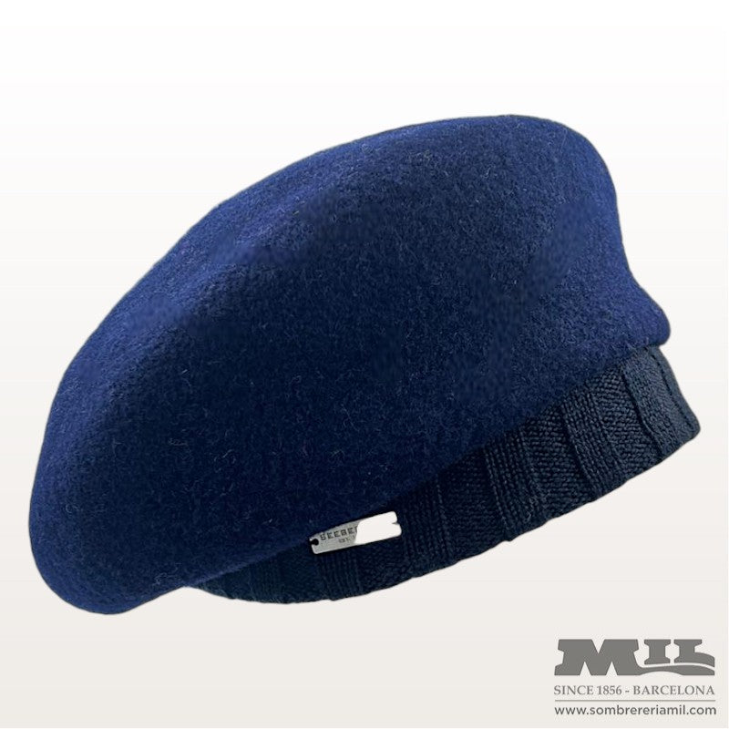 Boiled Wool Beret | Seeberger