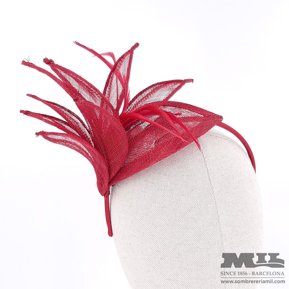 Tocado para boda Thin Feathers