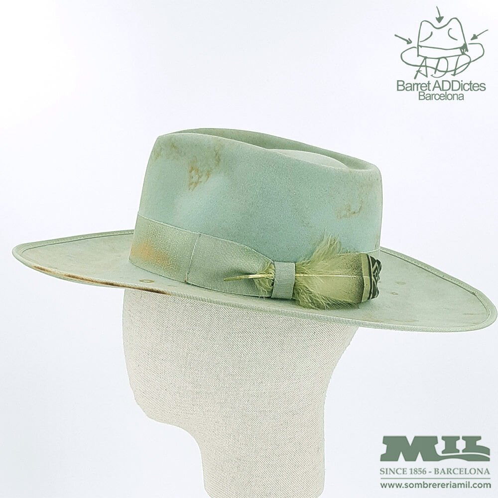 Sombrero de ala plana Vargas