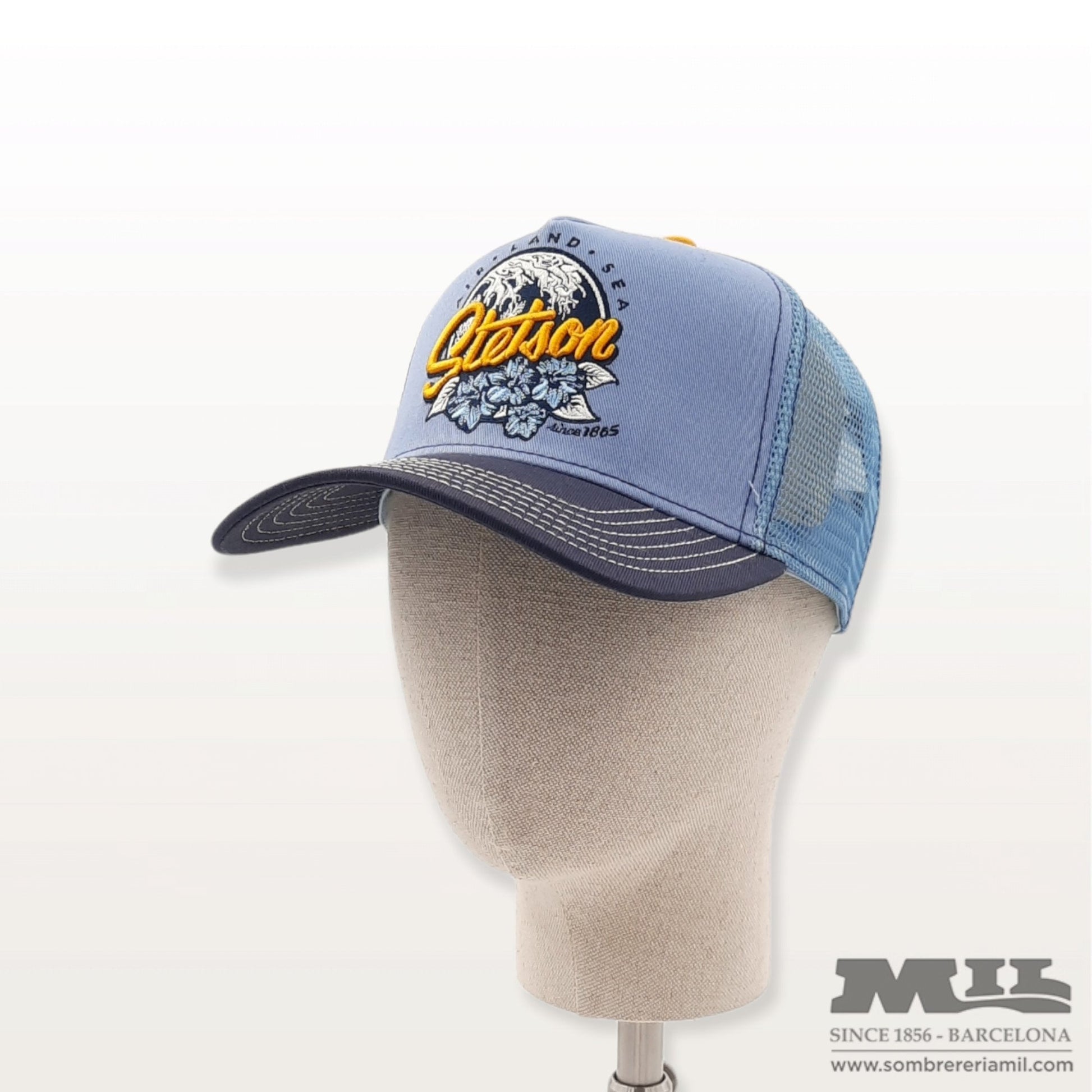 Gorra Stetson Trucker Air Land Sea
