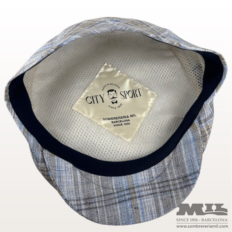 Gorra Lino Aere Cuadros | City