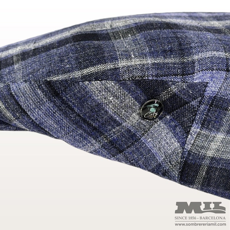 Gorra Lino Aere Cuadros | City