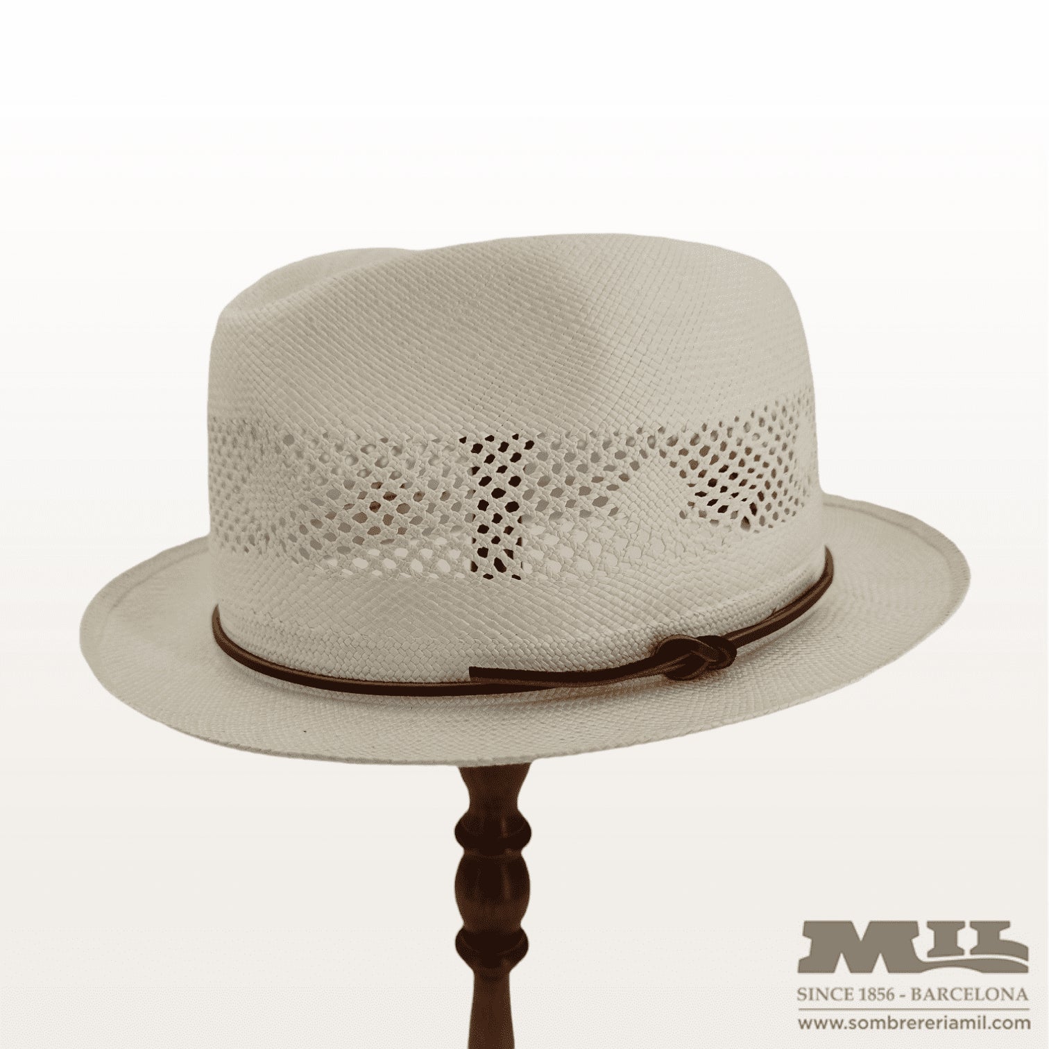 sombrero estampado hombre trilby