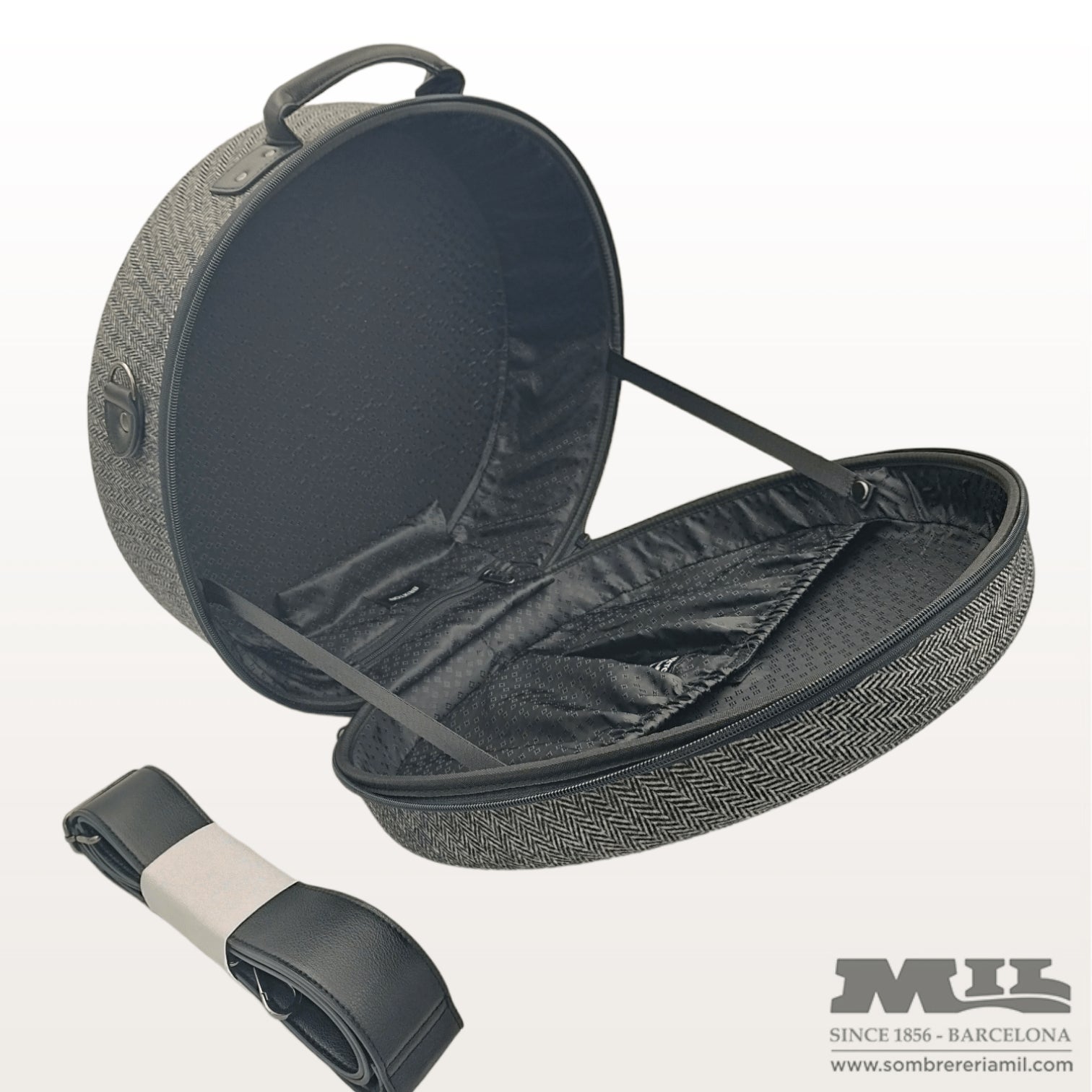 Brixton Travel Hat Box