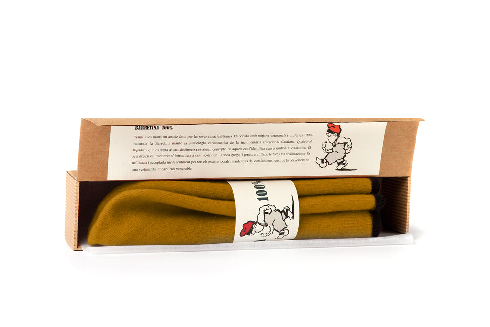 100% wool knit barretina