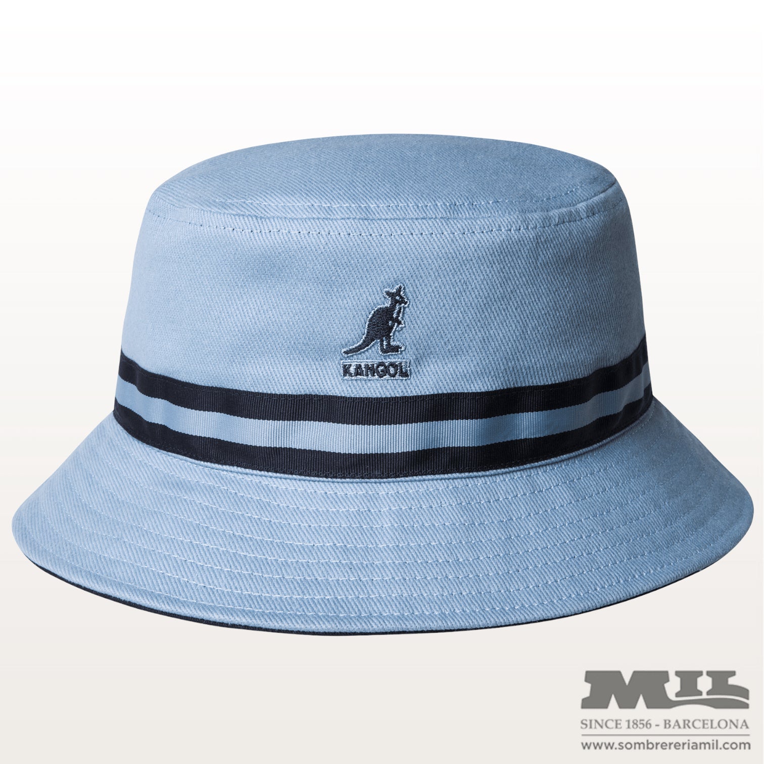 Sombrero Stripe Lahinch Bucket de Kangol