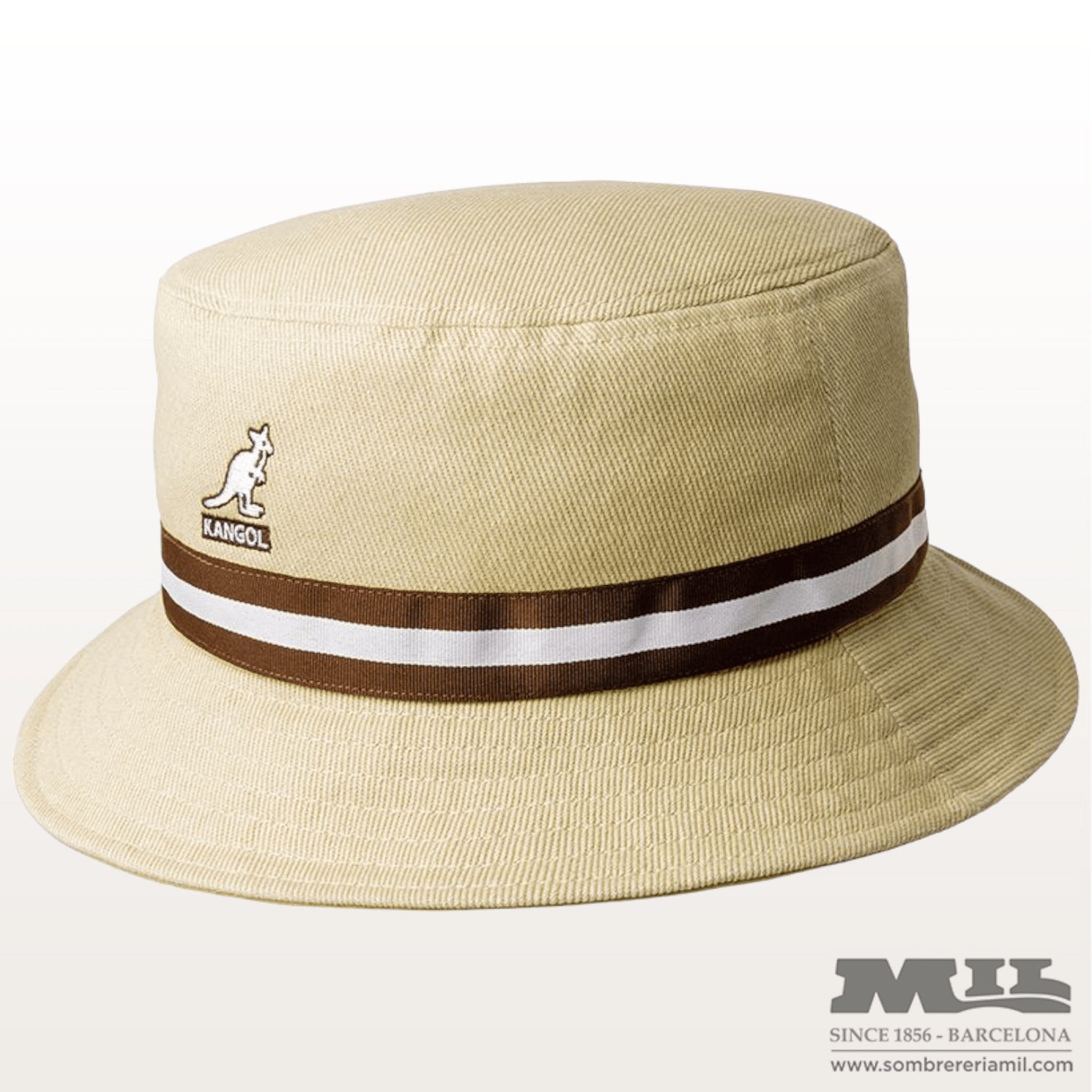 Sombrero Stripe Lahinch Bucket de Kangol