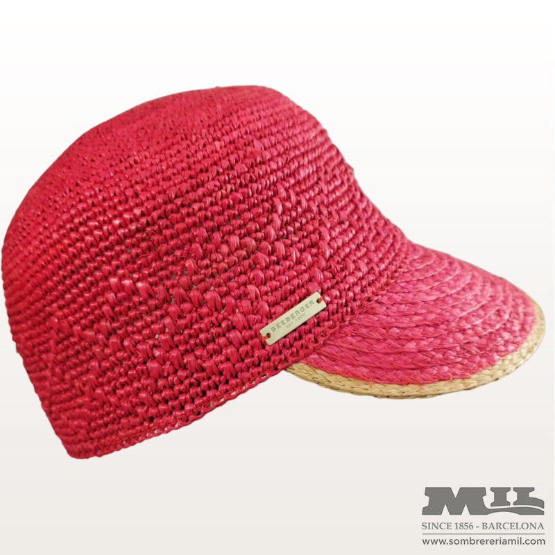 Gorra rafia crochet | Seeberger