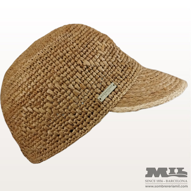 Gorra rafia crochet | Seeberger