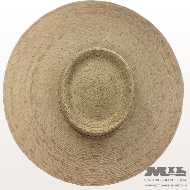 Sombrero Gambler Mega Ala Plana