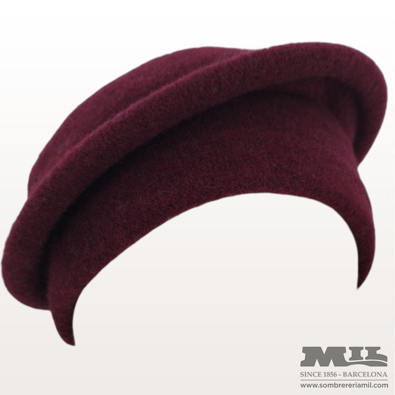 Beanie de llana asymetrical de Seeberger