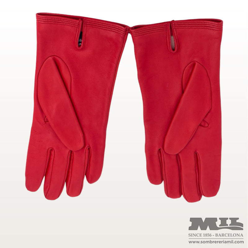 Guants de pell llisos femenins