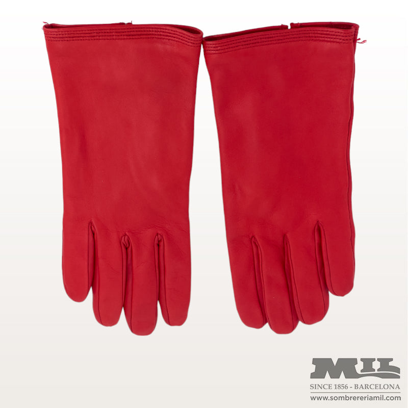 Guants de pell llisos femenins
