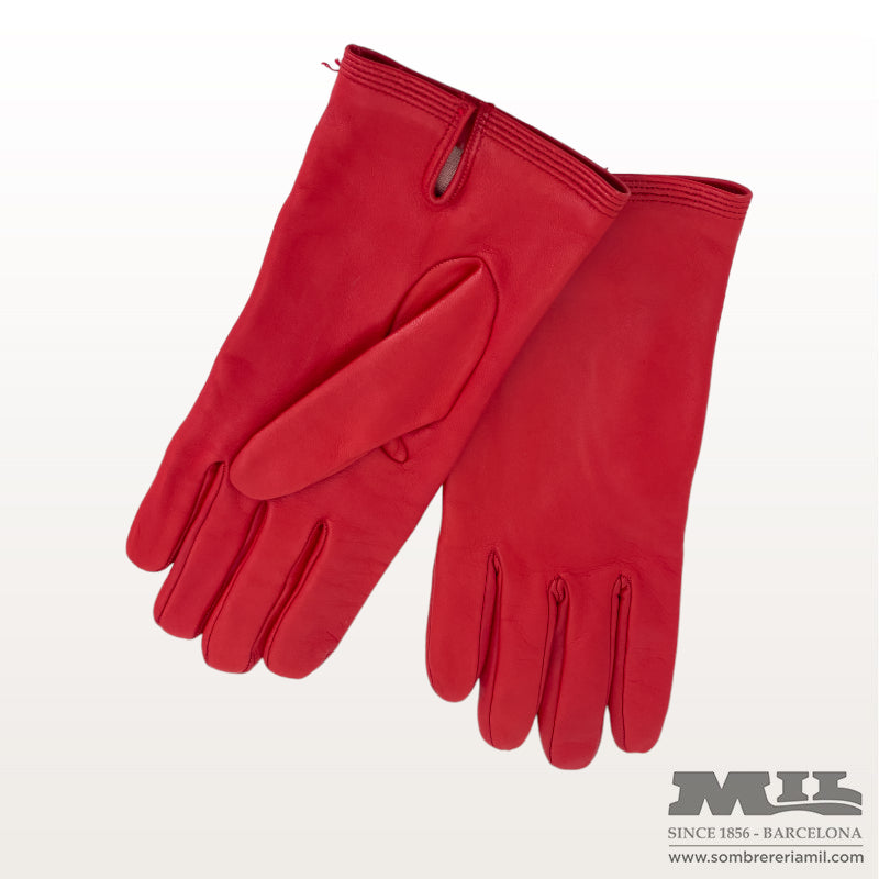 Guants de pell llisos femenins