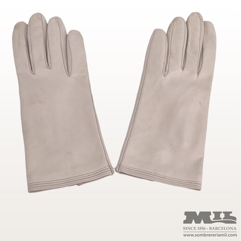 Guants de pell llisos femenins