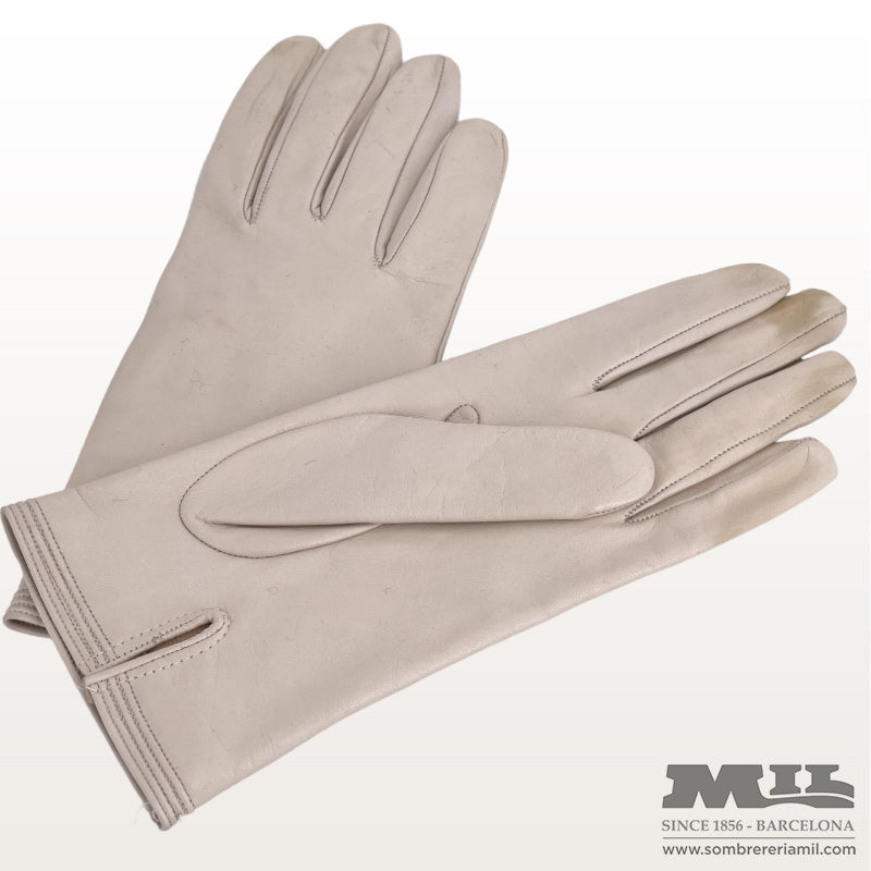 Guants de pell llisos femenins